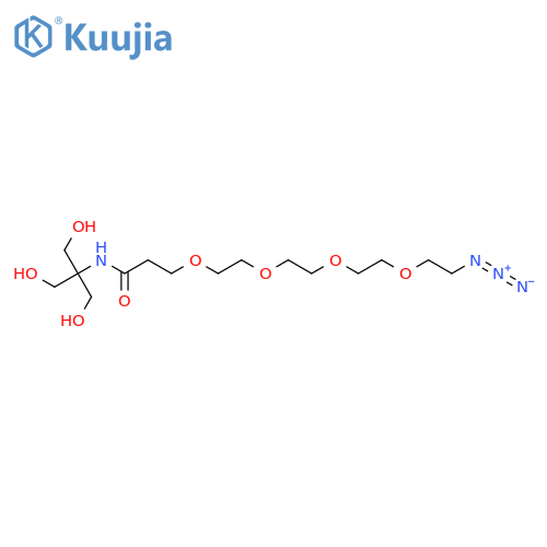 Azido-PEG4-Amido-Tris structure