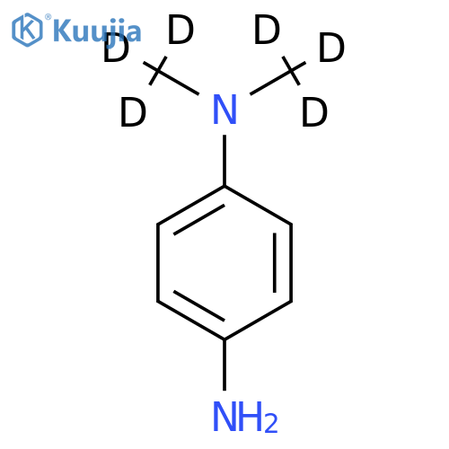 N,N-Dimethyl-p-phenylenediamine-d6 structure