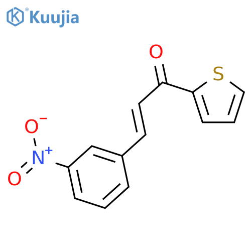 2-Propen-1-one,3-(3-nitrophenyl)-1-(2-thienyl)- structure