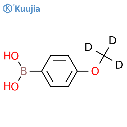 4-(Methoxy-d3)-phenylboronic acid structure
