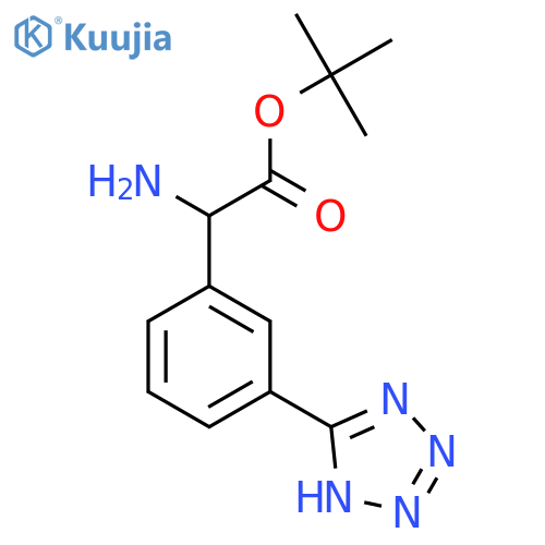 1-(Boc-aminomethyl)-3-(5-tetrazolyl)benzene structure