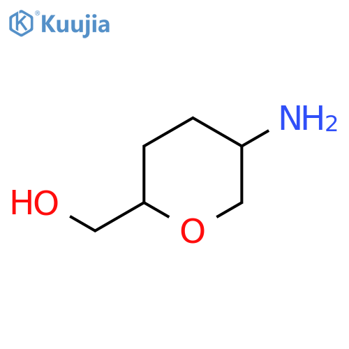 [(2S,5R)-5-aminotetrahydropyran-2-yl]methanol structure