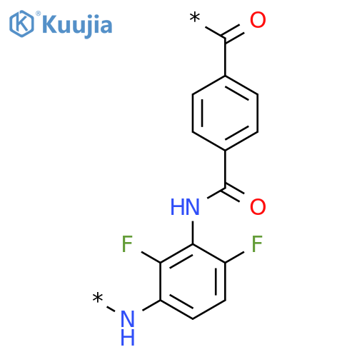 Poly[imino(difluoro-1,3-phenylene)iminocarbonyl-1,4-phenylenecarbonyl] structure