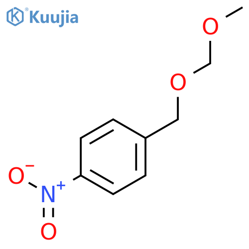 Benzene, 1-[(methoxymethoxy)methyl]-4-nitro- structure
