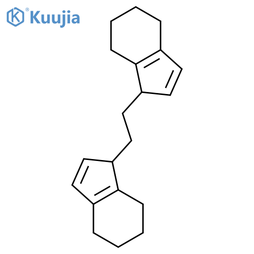 1H-Indene, (1,2-ethanediyl)bis[4,5,6,7-tetrahydro- structure