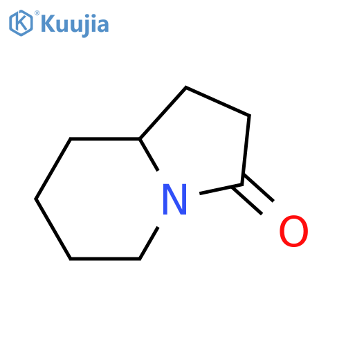 (8aR)-2,5,6,7,8,8a-hexahydro-1H-indolizin-3-one structure