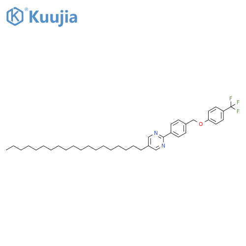 Pyrimidine,5-nonadecyl-2-[4-[[4-(trifluoromethyl)phenoxy]methyl]phenyl]- structure