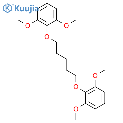 Benzene, 1,1'-[1,5-pentanediylbis(oxy)]bis[2,6-dimethoxy- structure