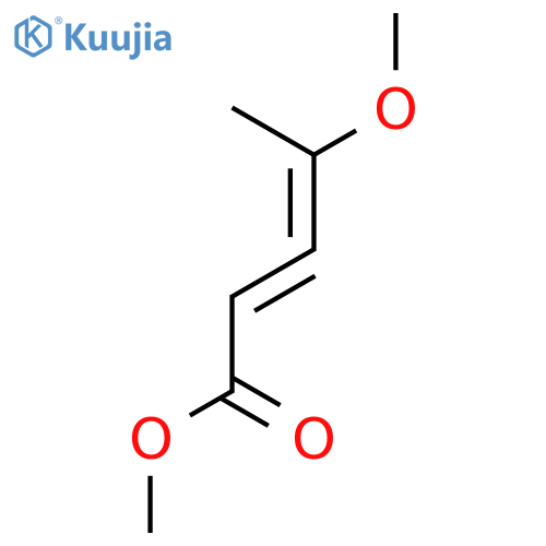 2,3-Pentadienoic acid, 4-methoxy-, methyl ester structure