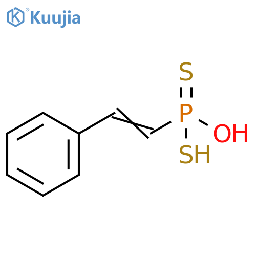 Phosphonodithioic acid,(2-phenylethenyl)- (9CI) structure