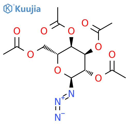 β-D-Glucopyranosyl Azide 2,3,4,6-Tetraacetate structure