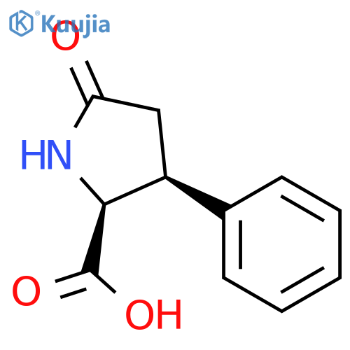 (3S)-5-Oxo-3-phenyl-L-proline structure