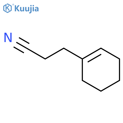 3-(cyclohex-1-en-1-yl)propanenitrile structure