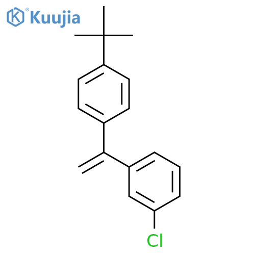 Benzene, 1-chloro-3-[1-[4-(1,1-dimethylethyl)phenyl]ethenyl]- structure