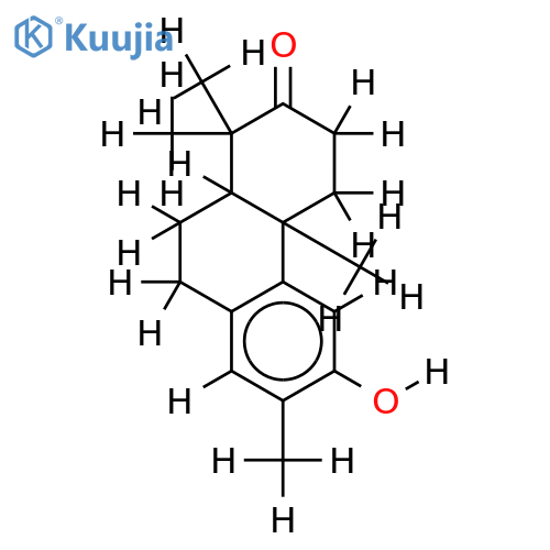 (5beta,10alpha)-12-hydroxy-13-methylpodocarpa-8,11,13-trien-3-one structure