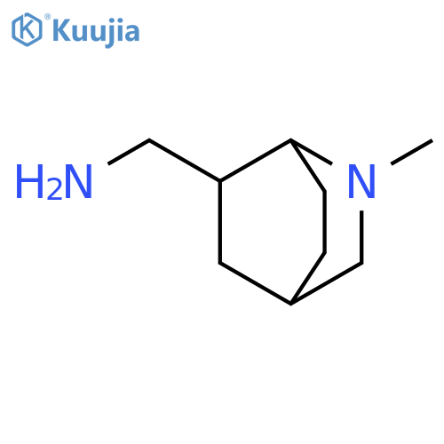 {2-methyl-2-azabicyclo2.2.2octan-6-yl}methanamine structure