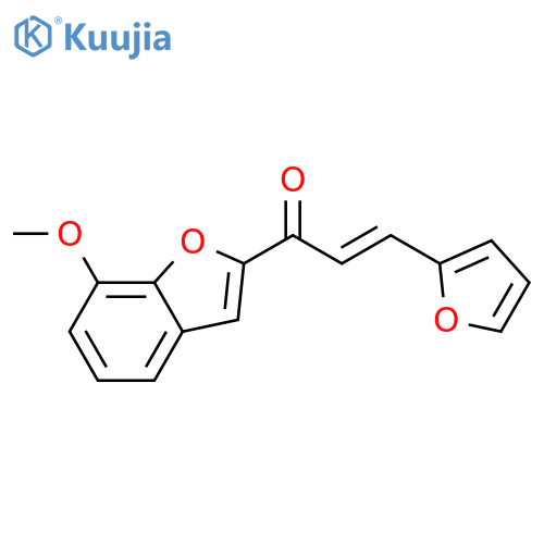 2-Propen-1-one, 3-(2-furanyl)-1-(7-methoxy-2-benzofuranyl)- structure
