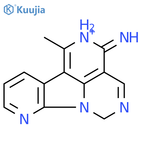 Aminylium, (1-methyl-6H-2,5,6a,7-tetraazafluoranthen-3-yl)- structure