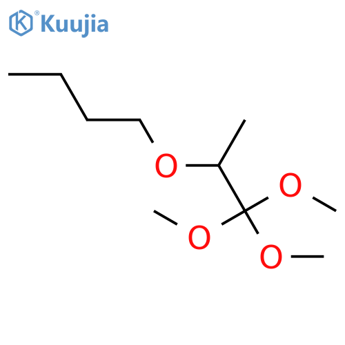 Butane, 1-(2,2,2-trimethoxy-1-methylethoxy)- structure