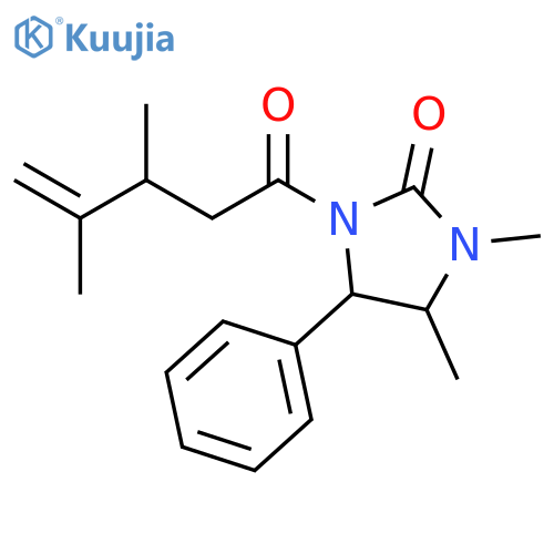 2-Imidazolidinone,1-(3,4-dimethyl-1-oxo-4-pentenyl)-3,4-dimethyl-5-phenyl- structure