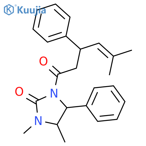 2-Imidazolidinone,1,5-dimethyl-3-(5-methyl-1-oxo-3-phenyl-4-hexenyl)-4-phenyl- structure
