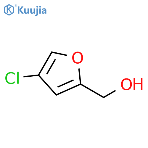 (4-chlorofuran-2-yl)methanol structure