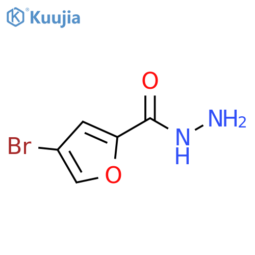 4-Bromo-furan-2-carboxylic acid hydrazide structure