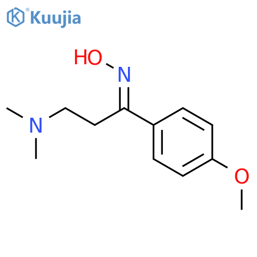 N-[3-(Dimethylamino)-1-(4-methoxyphenyl)propylidene]hydroxylamine structure