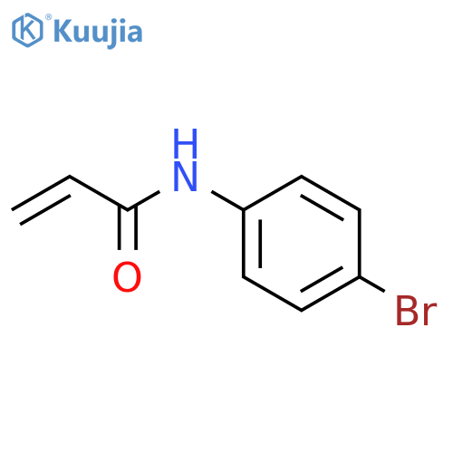 N-(4-bromophenyl)prop-2-enamide structure