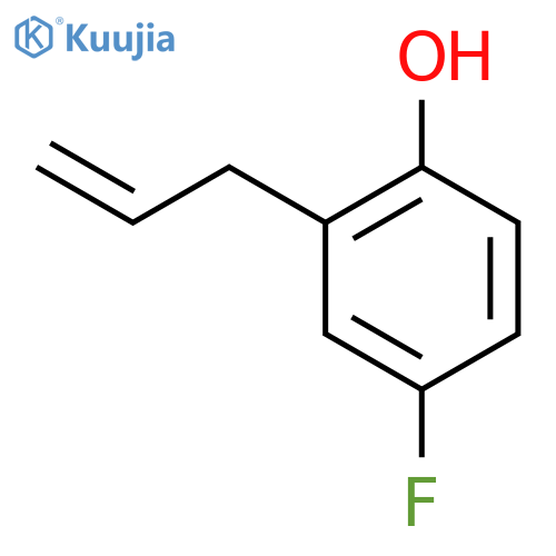 4-fluoro-2-(prop-2-en-1-yl)phenol structure
