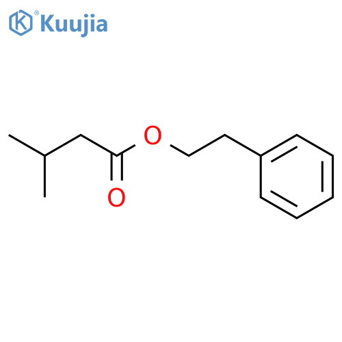 Phenethyl isovalerate structure