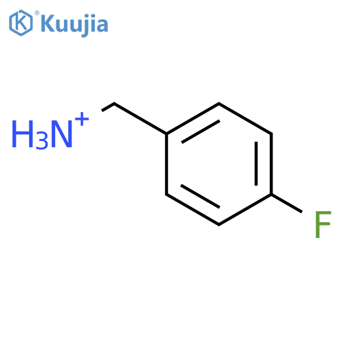 (4-fluorophenyl)methanamine structure