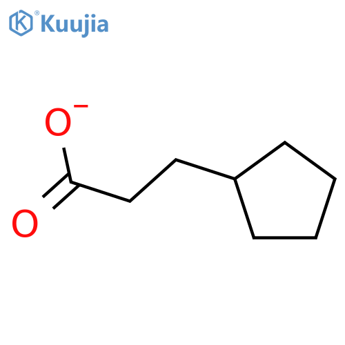 3-Cyclopentylpropionic acid structure