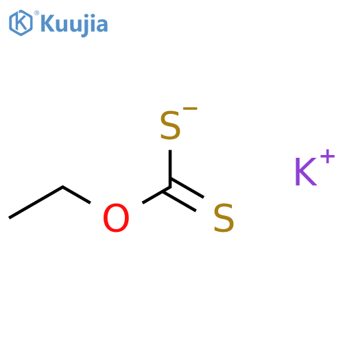 Potassium Ethyl Xanthogenate technical grade, 90% structure