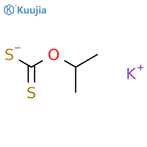 Potassium isopropylxanthate structure