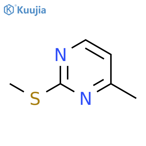 4-methyl-2-(methylsulfanyl)pyrimidine structure