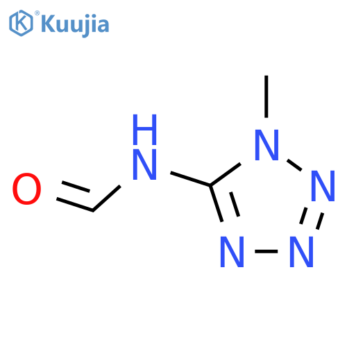 N-(1-methyl-1H-1,2,3,4-tetrazol-5-yl)formamide structure