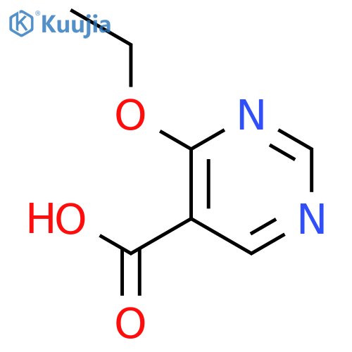 4-ethoxypyrimidine-5-carboxylic acid structure
