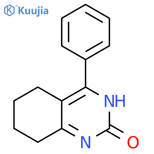 2(1H)-Quinazolinone, 5,6,7,8-tetrahydro-4-phenyl- structure