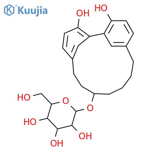 Alnusdiol; 11-Deoxy, 9-O-β-D-glucopyranoside structure