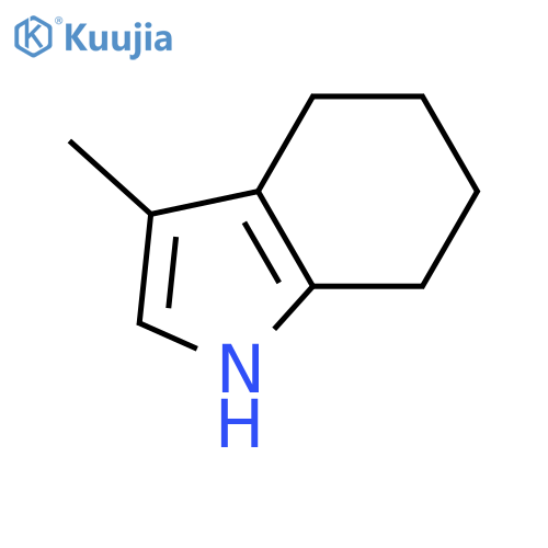 4,5,6,7-tetrahydro-3-methyl-1H-Indole structure