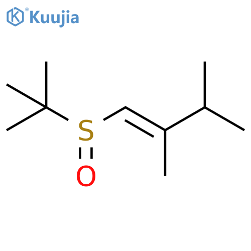 (E)-1-(tert-Butylsulfinyl)-2,3-dimethylbut-1-ene structure