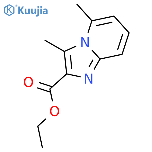 3,5-dimethyl-Imidazo[1,2-a]pyridine-2-carboxylic acid ethyl ester structure