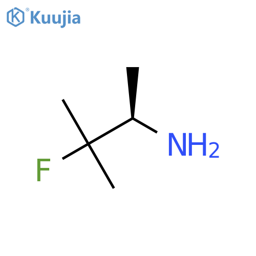 (2R)-3-fluoro-3-methylbutan-2-amine structure