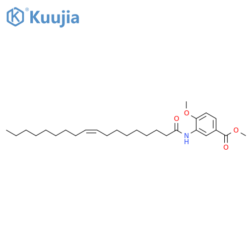 Benzoic acid, 4-methoxy-3-[(1-oxo-9-octadecenyl)amino]-, methyl ester, (Z)- (9CI) structure