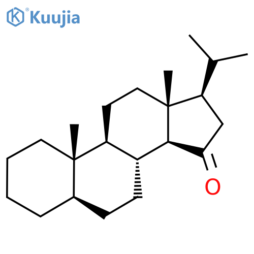 (5R,8R,9S,10S,13R,14S,17R)-10,13-Dimethyl-17-propan-2-yl-1,2,3,4,5,6,7,8,9,11,12,14,16,17-tetradecahydrocyclopenta[a]phenanthren-15-one structure