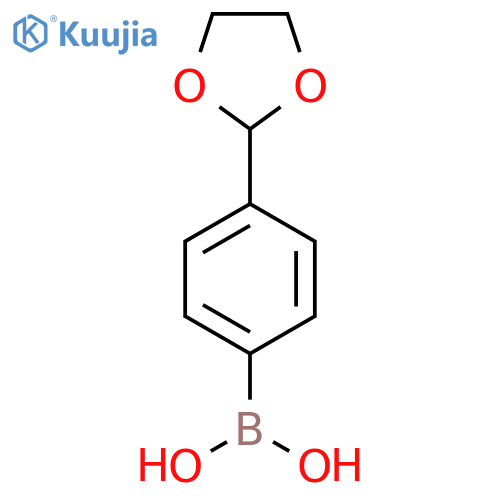 4-(1,3-Dioxolan-2-yl)phenylboronic acid structure