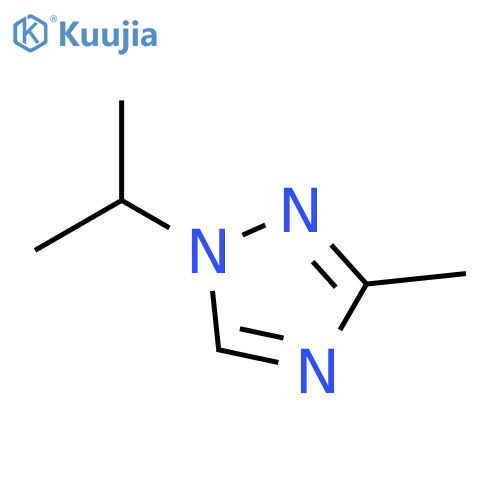 1-isopropyl-3-methyl-1H-1,2,4-triazole structure