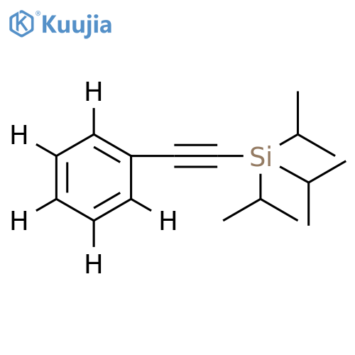 Benzene-1,2,3,4,5-d5, 6-[2-[tris(1-methylethyl)silyl]ethynyl]- structure
