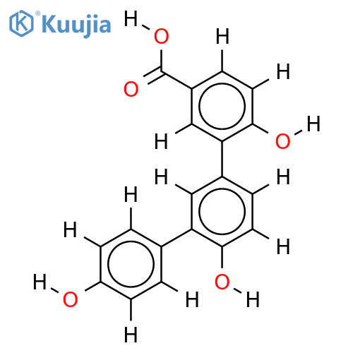 dictyoterphenyl B structure